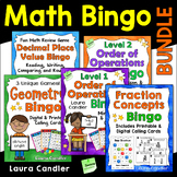 Math Bingo Games Bundle