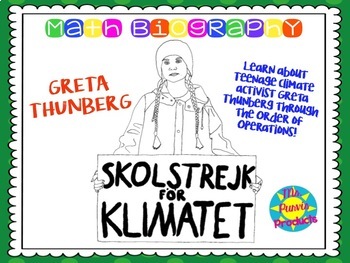 Preview of Math Biography: Greta Thunberg