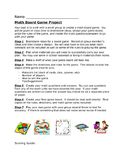 Math Board Game Project