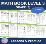 Math Book Level 3 | 3rd Grade Curriculum | Notes Exercises