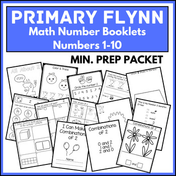 Preview of Math Booklets #1 to 10 (American Spellings)