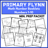 Math Booklets #1 to 10 (American Spellings)
