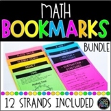 Math Bookmarks Bundle | Math Resources | Student Math Tools