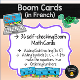 Early Primary Math Boom Cards (in French)
