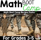 Math Boot Camp: Review Packs for 3rd-4th Grade Students