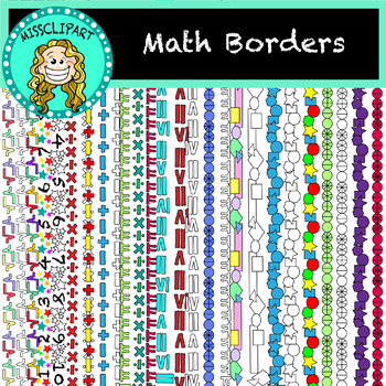 mathematics borders and frames