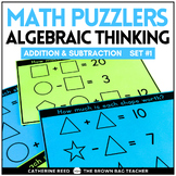 Math Logic Puzzles Set 1: 1st & 2nd Grade Math Enrichment