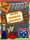 Math Builders:  Factoring Quadratic Equations Practice