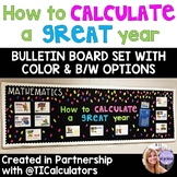 Math Bulletin Board: How to CALCULATE a GREAT year - with 
