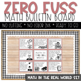 Math Bulletin Board | Math Posters | Math in The Real Worl