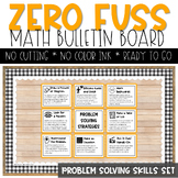 Math Bulletin Board | Math Posters | Problem Solving Skill