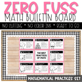 Math Bulletin Board | Math Posters | The 8 Mathematic Prac