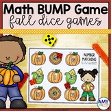 Roll and Cover Fall Math Games | Math Bump Games