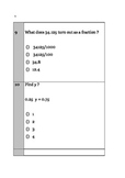 Math Bundle 2 Quiz - Addition, Decimal, Division, Probabil