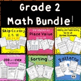 Math Bundle 2nd Grade (Patterns, Skip Counting, Odd & Even