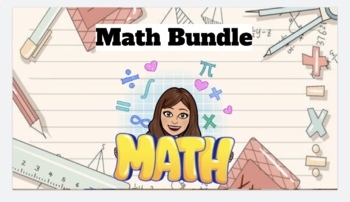 Preview of Math Bundle