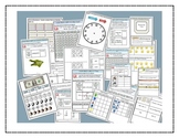 Math Bundle Grade 2- Interactive Notebook Printables and P