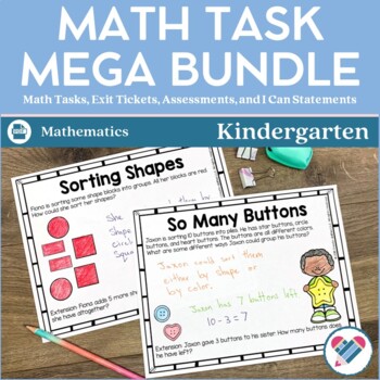 Preview of Math Bundle Kindergarten ALL Standards
