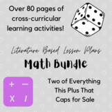 Math Bundle - Literature Based Lesson Plans