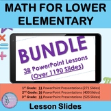 Math Bundle for lower elementary | PowerPoint Presentation