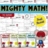 FIRST GRADE Math Formative Assessments - Year Long BUNDLE