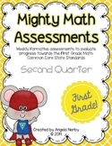 FIRST GRADE Math Formative Assessments - Second Quarter
