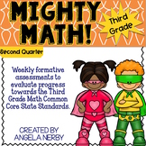 THIRD GRADE Math Formative Assessments - Second Quarter