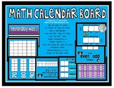 Math Calendar Board (Blue Purple with Black Border)
