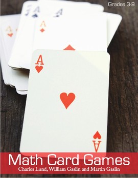 Preview of Math Card Games for Kids - 20+ Math Games with Playing Cards - PRINTABLE