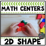 Math Center 2D Plane Shapes