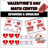 Math Center - Comparing Numbers 0-20 - Valentine Theme - E