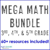 Math Center Games, Test Prep, or Activities - 3rd, 4th, & 