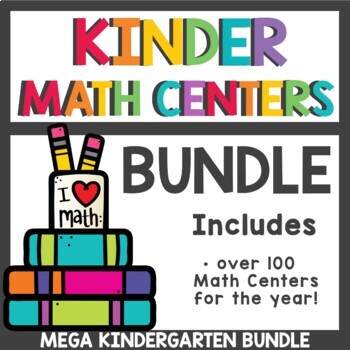 Preview of Kindergarten Math Centers