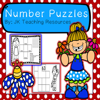 Preview of Math | Fractured Hundreds Chart Puzzles | More & Less | Distance Learning