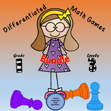 Math Games Differentiated MEGA Bundle