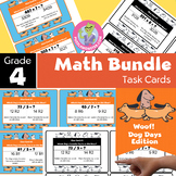 Math Centers:  4th Grade | Math Task Cards - BUNDLE  - Mul