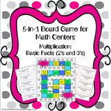 Multiplication Facts for 2s and 3s Games {3.OA.1, 3.OA.7}