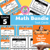 Back from Break Activity Bundle | Math Review for 5th Grade