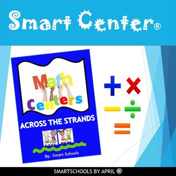 Preview of SMART Math Centers!  A Book filled with lots of Math Centers!
