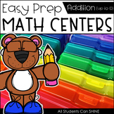 Math Centers {Addition to 10}