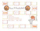 Math Centers: Base 10 Basketball Addition and Subtraction Station