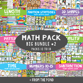 Math Centers Big Bundle 2 {Math Activity Packs 10-8}