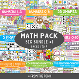 Math Centers Big Bundle {Math Activity Packs 1-9}