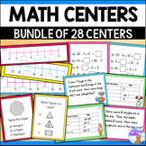 Math Centers Bundle (1st, 2nd, 3rd Grade)