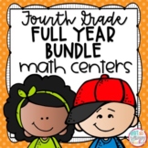 Math Centers Bundle FOURTH GRADE
