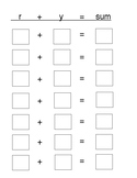 Math Centers Bundle Red and Yellow Chip Worksheet (2 of 9 files)