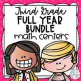 Math Centers Bundle THIRD GRADE