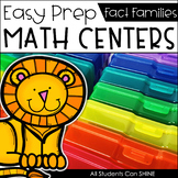 Math Centers {Fact Families}
