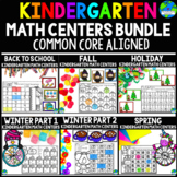 Kindergarten Math Centers Bundle