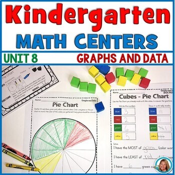 Preview of Graphing Data Practice Kindergarten Math Centers